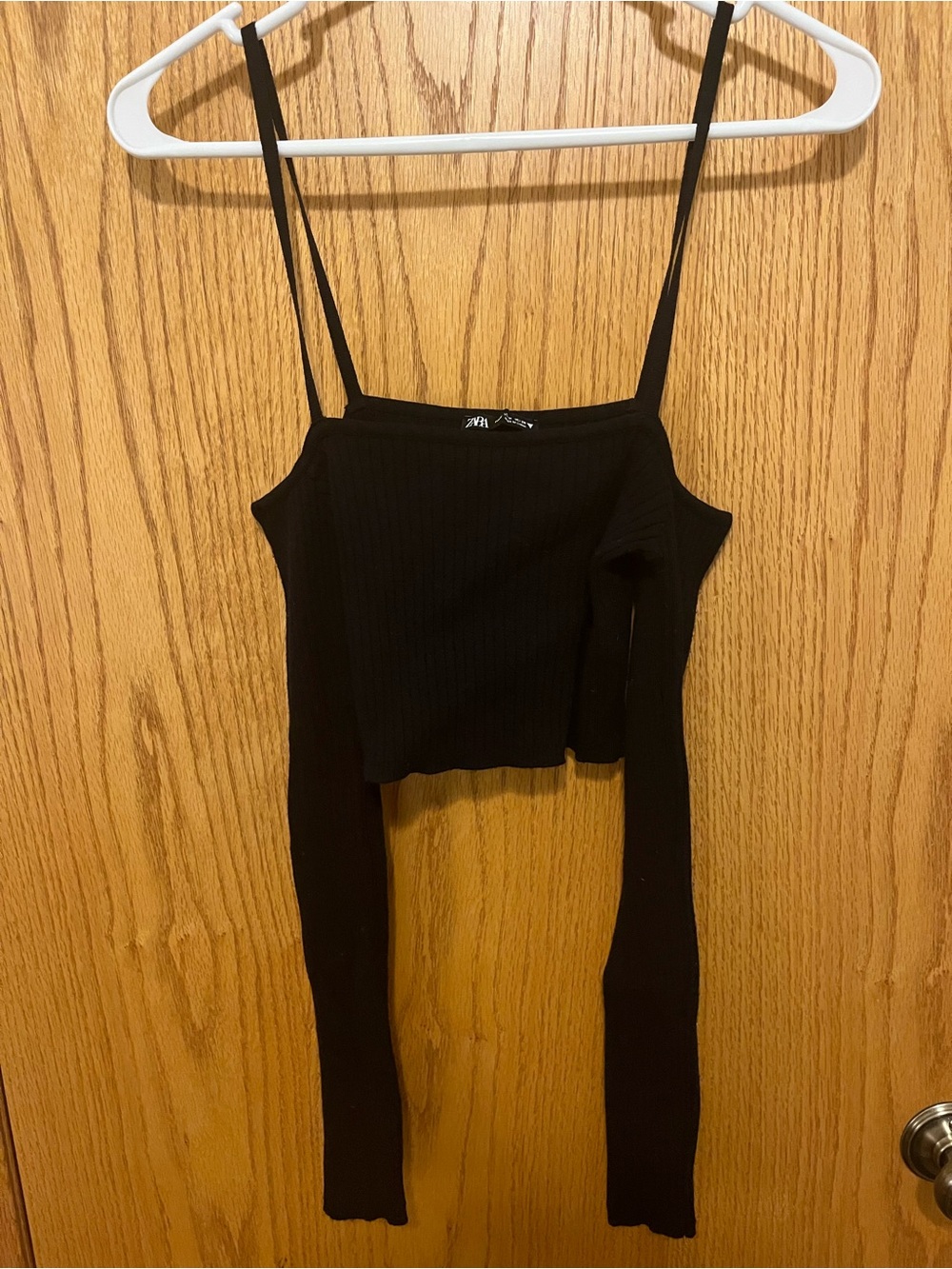 Zara off-shoulder top